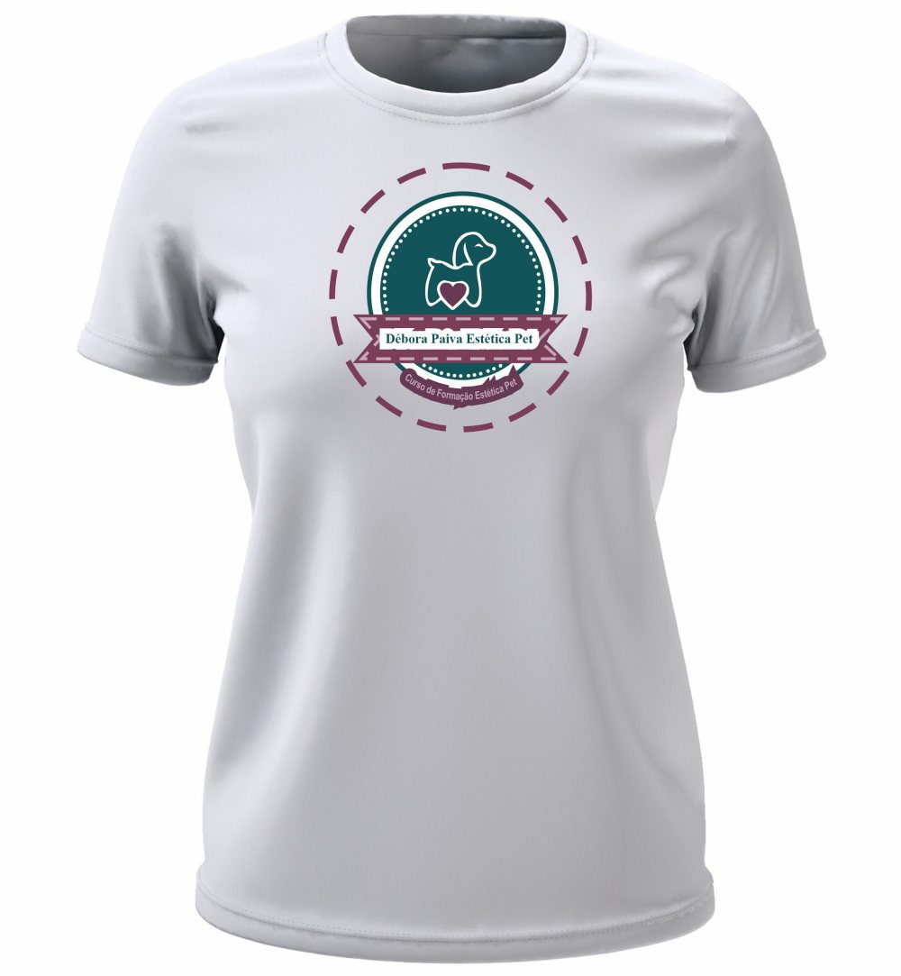 Camiseta feminina branca