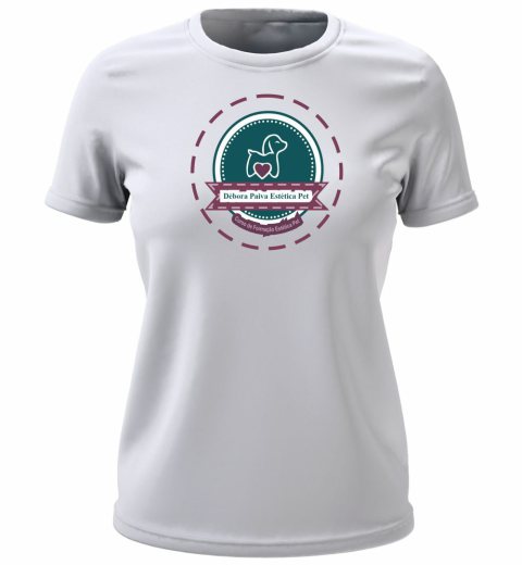 Camiseta feminina branca