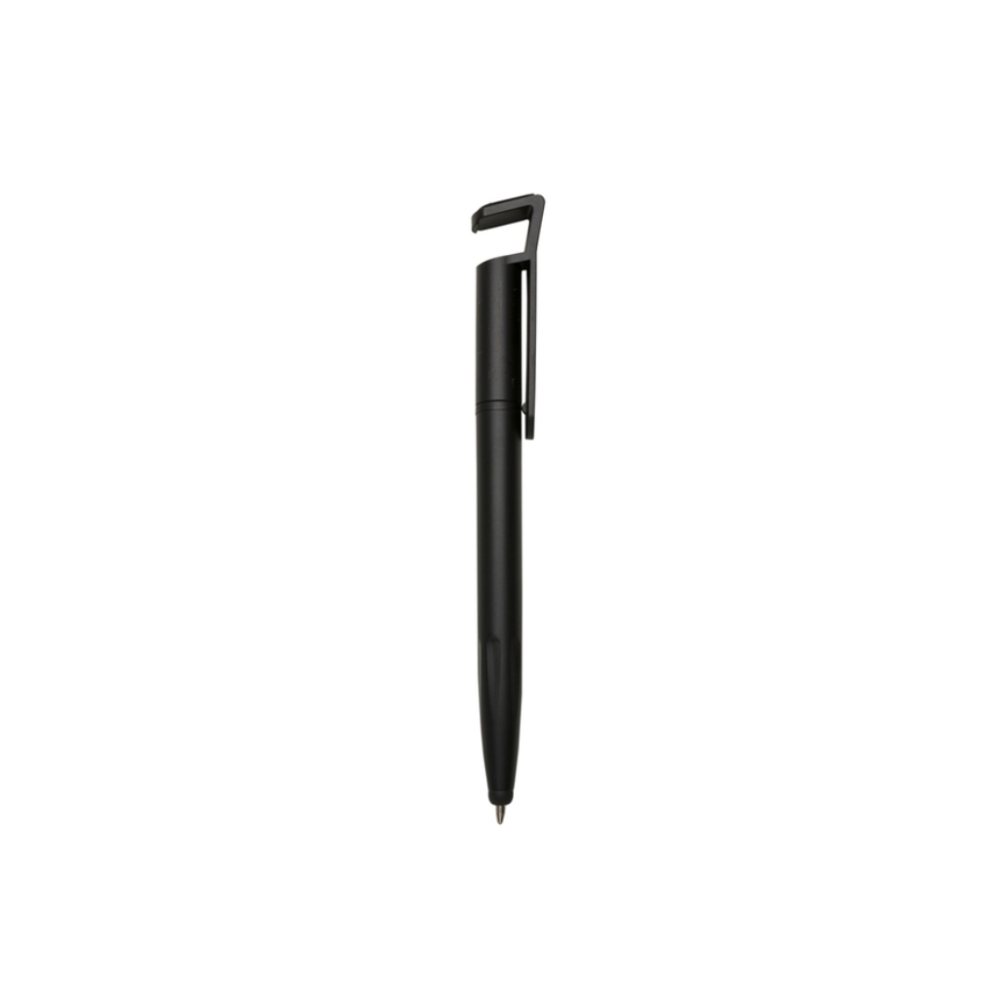 Caneta Plástica Touch com Suporte e Limpador de Tela