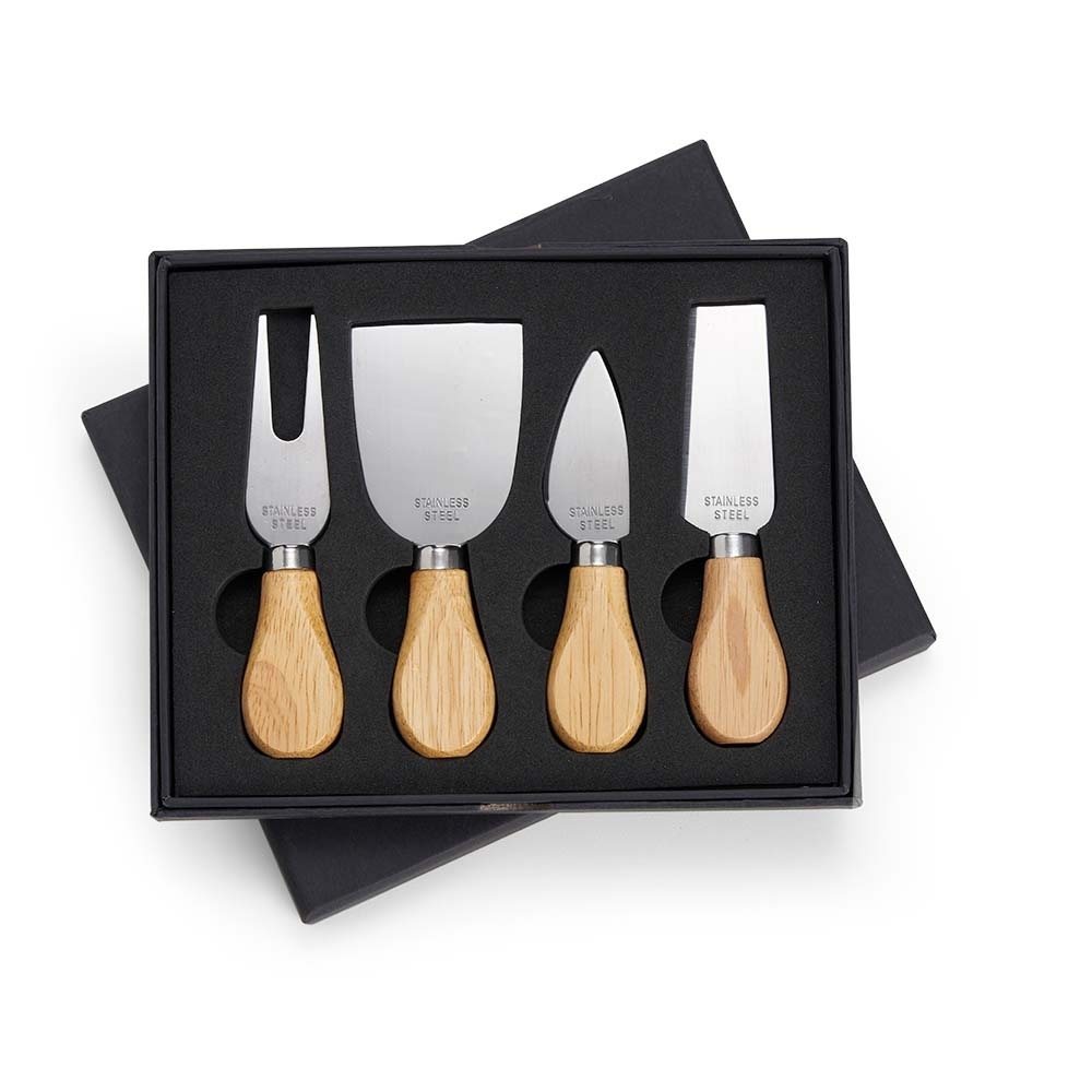 Kit Queijo 4 Peças em Estojo