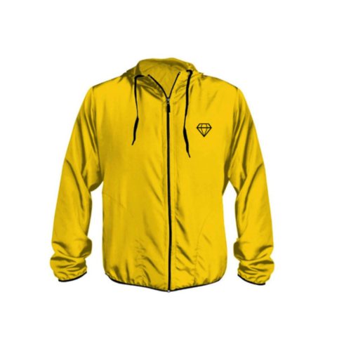 Jaqueta Corta Vento C/ Capuz Amarelo